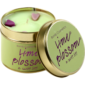 Lime, Blossom, Tinned, Candle