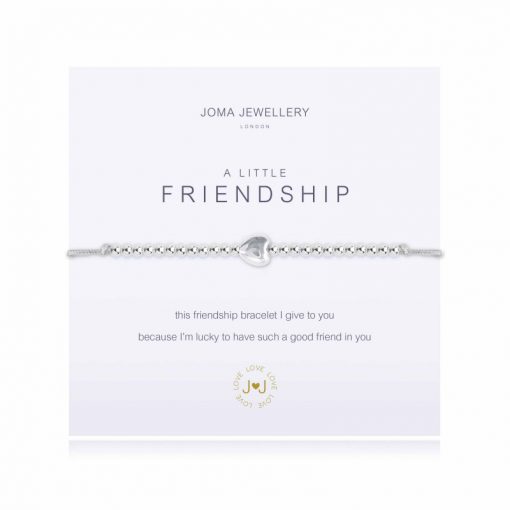 lttle, friendship, grey, silver, plated, joma, bracelet