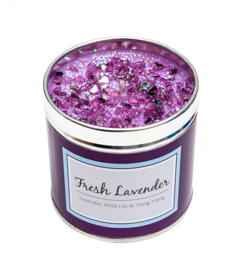 Fresh Lavender candle, tinned candle, scented candle