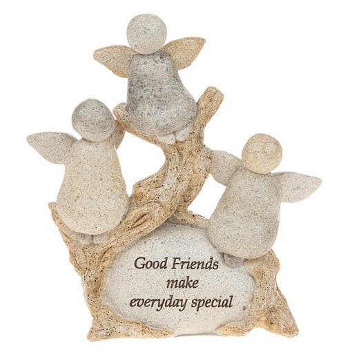 good friends, pebble art, friends gift