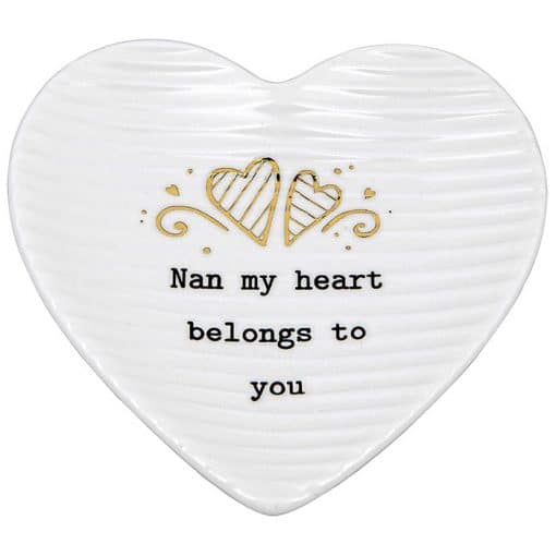 nan, trinket tray, heart
