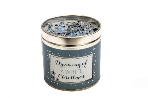 Dreaming of a White Christmas candle