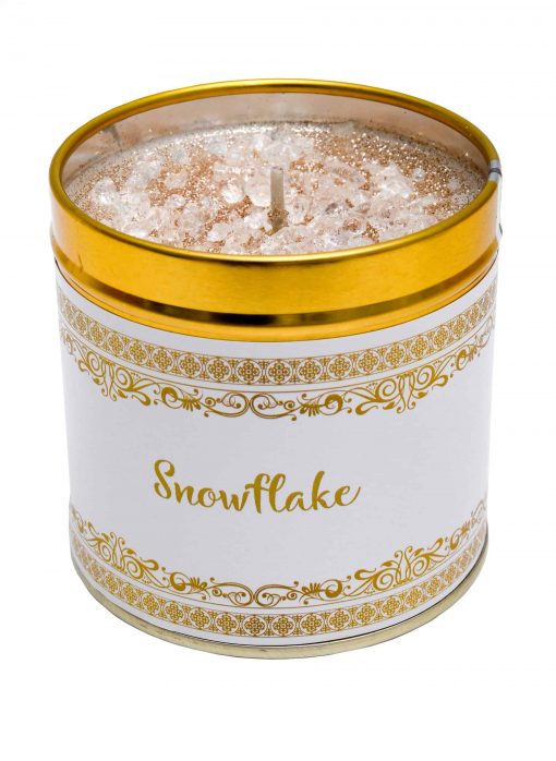 Snowflake ... seriously scented candle